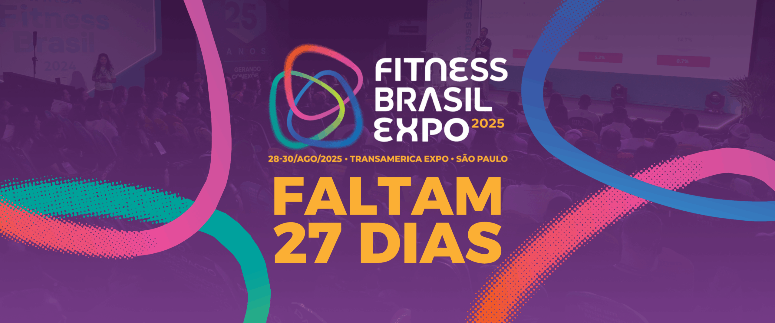 Faltam apenas 27 dias! Garanta ingressos da Fitness Brasil Expo antes da virada de lote
